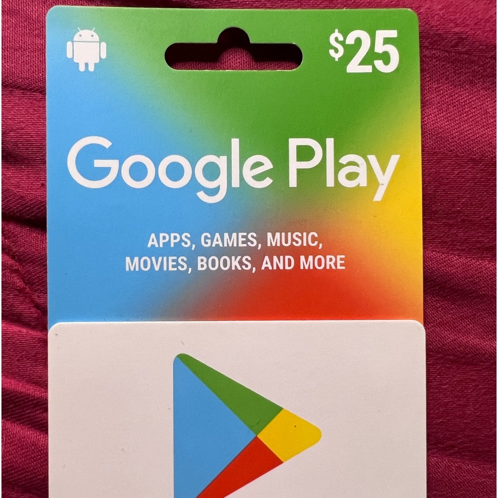 google play card